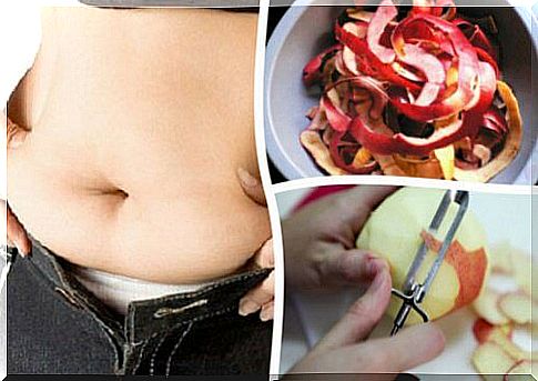 Apple peel - slimming treatment