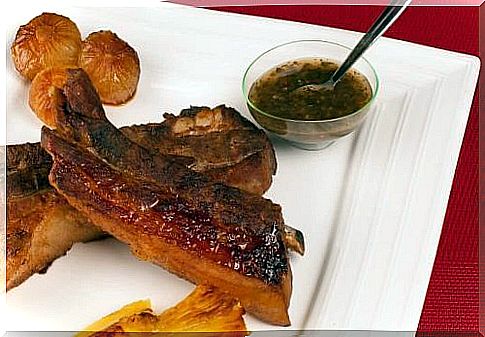 caramelized ribs