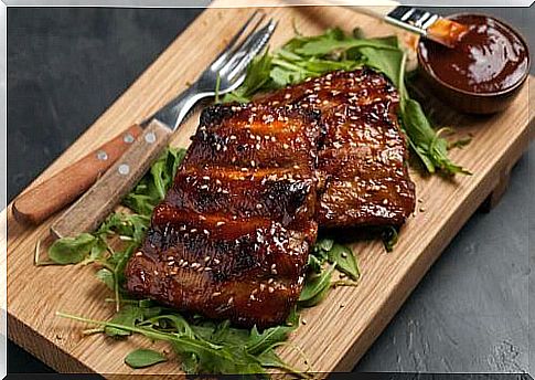 caramelized ribs