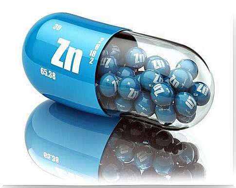 Zinc in capsules