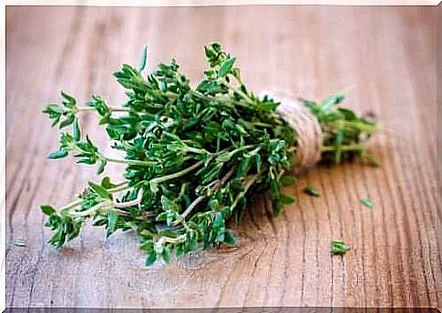 Thyme helps with burning feet