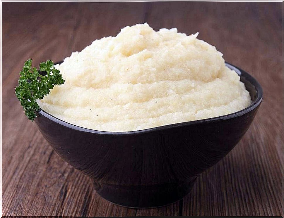 mashed potatoes