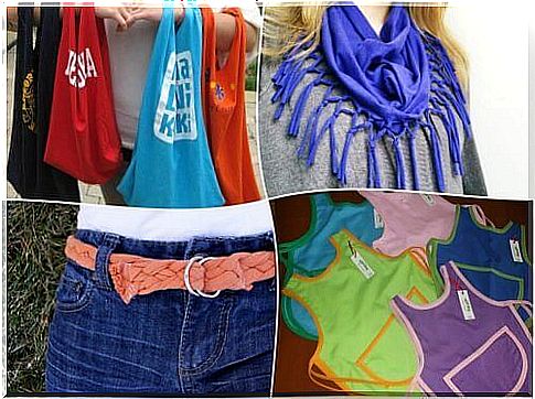 Old T-shirts - 9 ways to use them