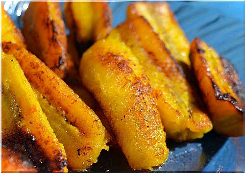 sweet, ripe plantains