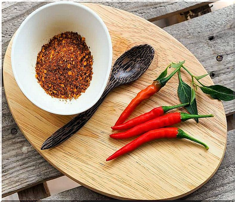 Cayenne Pepper will help you get your blood circulating properly